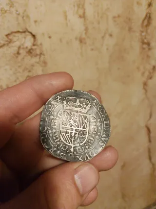 Patagón Felipe IV 1646 Plata