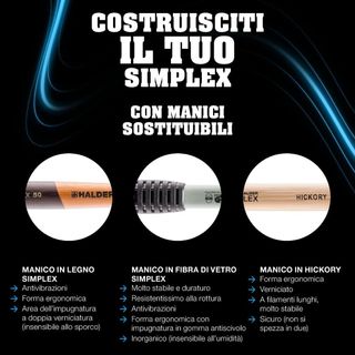 HALDER Plusbox Starter Kit Martello SIMPLEX D60