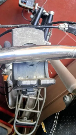 Silla bici niño Yepp azul