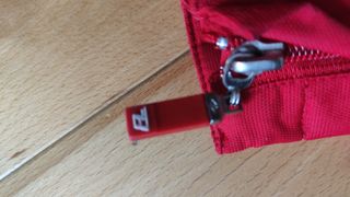 Pantalón de esquí infantil Brugi rojo