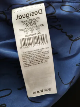 Mochila Desigual Mujer Azul