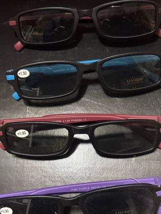 Gafas de sol graduadas presbicia