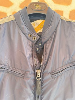 Chaqueta Schott Azul tipo bomber. perfecto estado