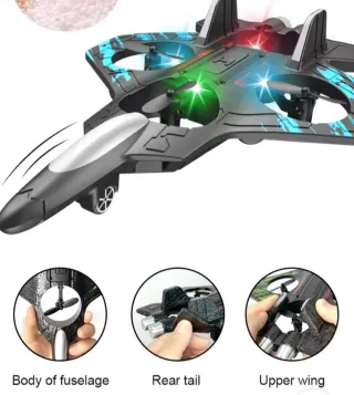 Avion/Drone K500 MAX Azul/Verde