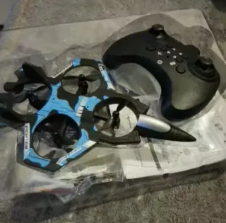 Avion/Drone K500 MAX Azul/Verde