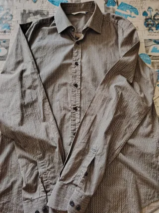 Camicia Gas XL maniche lunghe fantasia