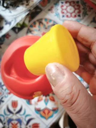 Tazza per insalata con forchetta integrata