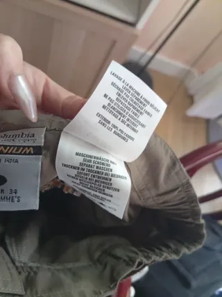 Pantalones de montaña Titanium Talla L