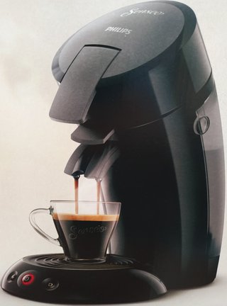 Cafetera Philips Senseo HD Negra