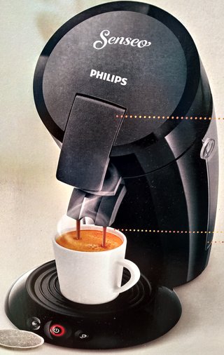 Cafetera Philips Senseo HD Negra