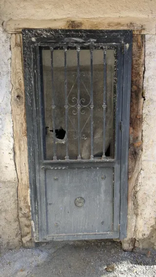 Puerta Hierro Forjado Antigua