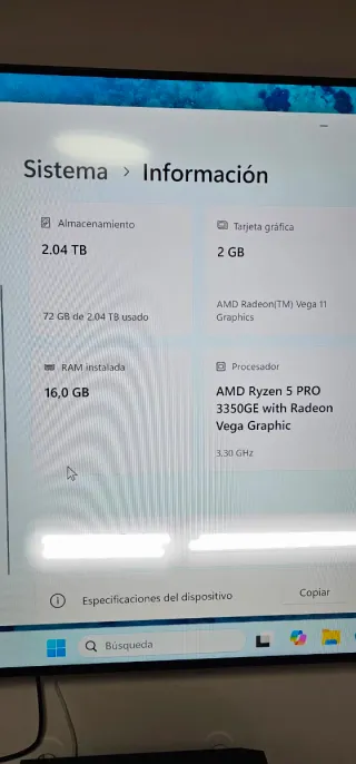 PC Asus Negro Gaming