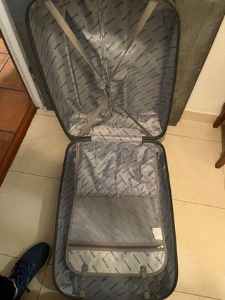 Maleta de viaje azul