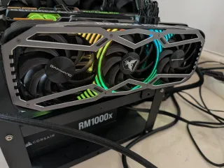 3x NVIDIA RTX 3090 24GB (KFA2/Gainward)