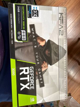 3x NVIDIA RTX 3090 24GB (KFA2/Gainward)