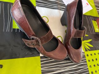 Zapatos Camper Marrones Mujer