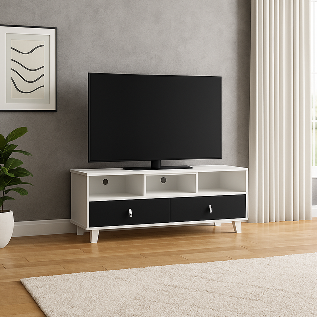 Nuevo mueble de TV con 2 cajones
