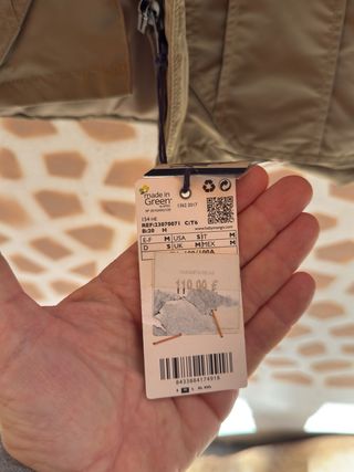 Chaqueta Mango Verde Oliva