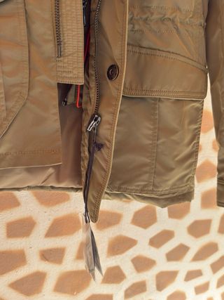 Chaqueta Mango Verde Oliva