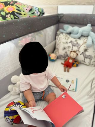 Cuna de viaje y colchón para bebé