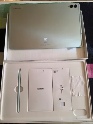 Samsung Galaxy Tab S9 FE+ 5G Plata