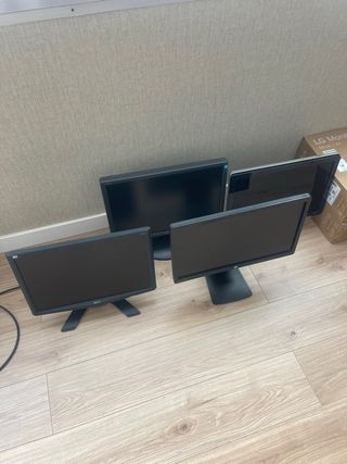 Lote 4 Pantallas Acer, HP, Philips