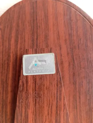 2 Marcos de Fotos Ovalados de Plata