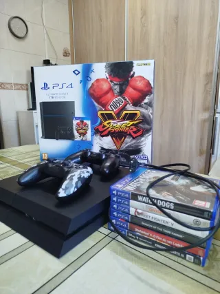 PS4 Fat Ultimate Player 1TB c/ Street Fighter V