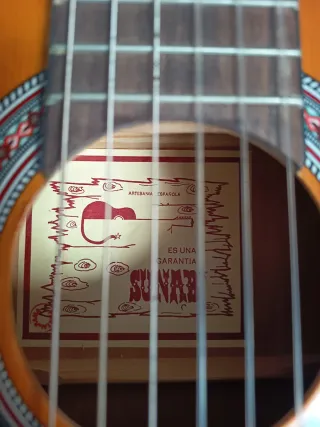 Guitarra Clásica Española Artesanal