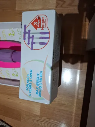 Patinete Zycom Zinger Rosa y Morado