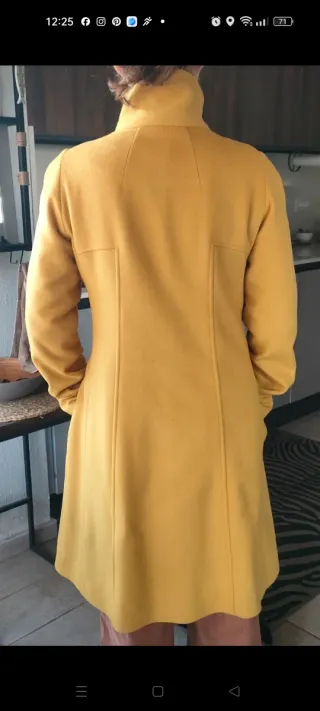 Cappotto donna giallo tg 42