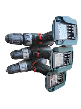 Lotto 3 trapani Metabo 18V rotti