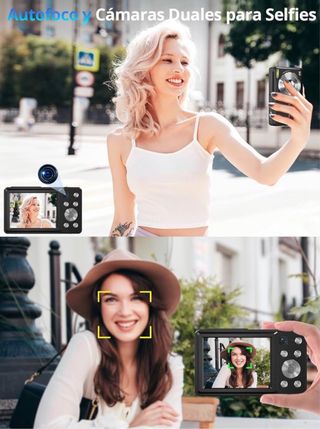 Cámara Digital 4K 64MP