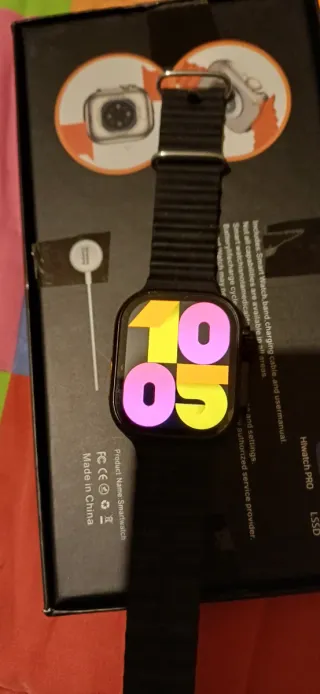 Smartwatch Hiwatch Ultra 2 Nero