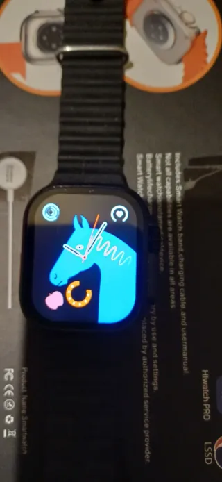 Smartwatch Hiwatch Ultra 2 Nero