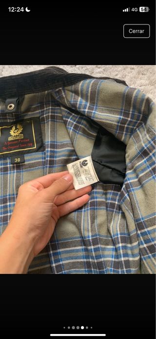 Chaqueta Belstaff Negra