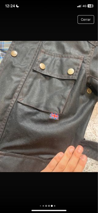 Chaqueta Belstaff Negra