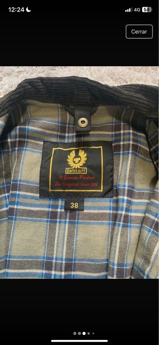 Chaqueta Belstaff Negra