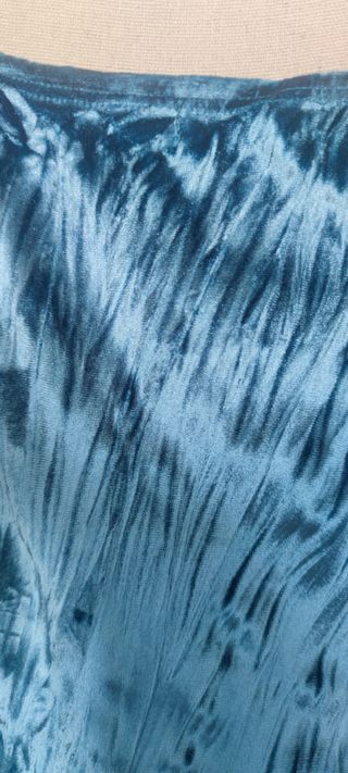 Top fiesta terciopelo