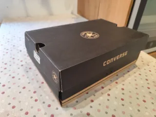 Converse Terciopelo Negras Talla 41