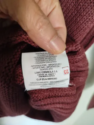 Jersey de punto Inside rojo