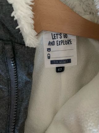 Lote Ropa Bebé Abrigo, Buzo y Pantalón