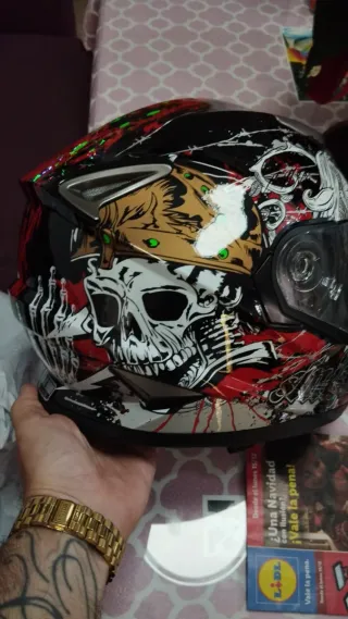 Casco Moto Integral Diseño Calavera ( Negociable)