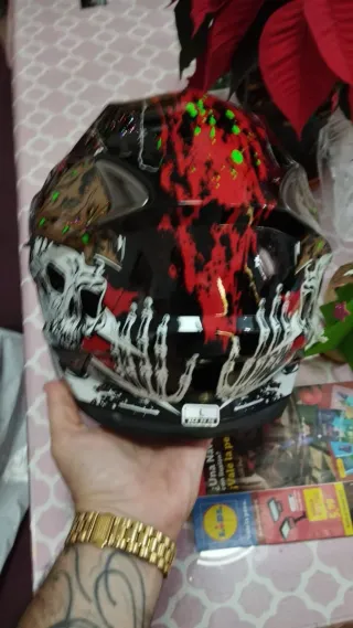 Casco Moto Integral Diseño Calavera ( Negociable)