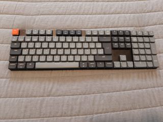 Teclado Keychron K5 QMK V2 Gris/Naranja