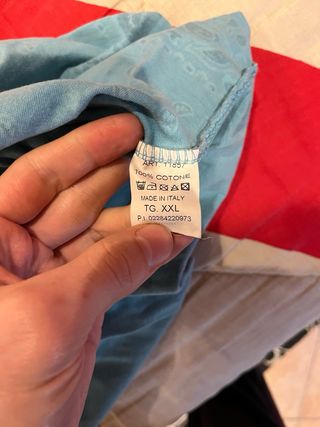 T-shirt Kiribati Punta Marina bandana blu XXL