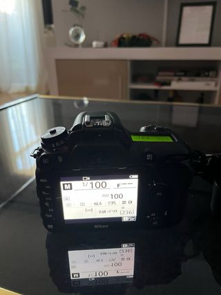 Nikon D7500 + Objetivos 50mm y 70-300mm