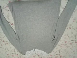 Camiseta Springfield cuello bebé gris T. L