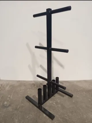 Soporte para discos de pesas 28 mm decathlon