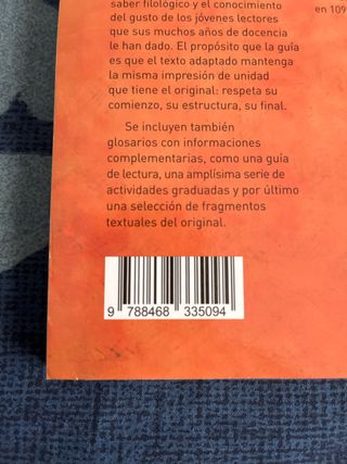 Clásicos para Estudiantes: EL CANTAR DE MIO CID...